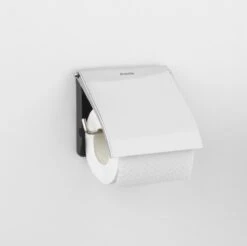 Brabantia ReNew WC Rolhouder - Met Klep - Brilliant Steel -Merkloos Shop 1200x1193 3