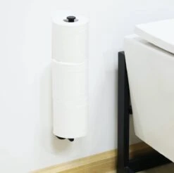 Wc Rolhouder Reserverolhouder Toiletrolhouder Voor 3 Rollen Zwart - Badkamer Accessoires - Hangend -Merkloos Shop 1200x1193 7