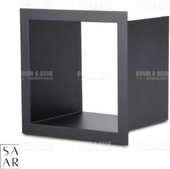 SAAR -Inbouw Toilet Reserve Rolhouder RVS - Met - MAT ZWART - Inzetstuk , (uitneembaar) -72 X 20 X 13 Cm - Inbouwdiepte 12 Cm -Merkloos Shop 1200x1195 4