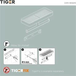 Tiger Carv - Toiletrolhouder Met Planchet - Zwart -Merkloos Shop 1200x1197 1