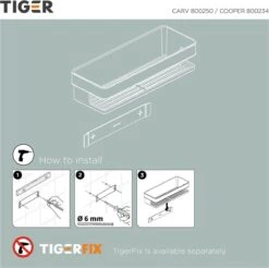 Tiger Carv - Douchemand 28 Cm - Zwart -Merkloos Shop 1200x1197 12
