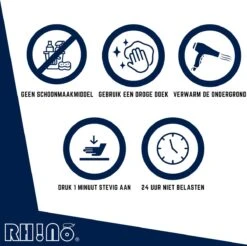 Reserverolhouder | Rh!no | WC-rolhouder | Zwart | Ophangen Zonder Boren Mogelijk| Toiletrolhouder | Plakstrip | 3 Rollen | Rh!no -Merkloos Shop 1200x1197 6