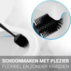 Toiletborstel Met Houder - WC Borstel - Vrijstaand - Siliconen - Zwart 13 Toiletborstel Met Houder - WC Borstel - Vrijstaand - Siliconen - Zwart -Merkloos Shop 1200x1200 1023