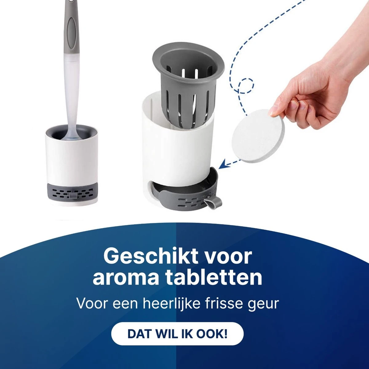 Mdxl® Siliconen WC Borstel Met Zeepdispenser - Hervulbaar - Vrijstaand Of Hangend - Sneldrogend, Hygiënisch & Antibacteriële Werking - Zonder Boren - Toilet Brush - Toiletborstel Houder - Lekbak 9 Mdxl® Siliconen WC Borstel Met Zeepdispenser - Hervulbaar - Vrijstaand Of Hangend - Sneldrogend, Hygiënisch & Antibacteriële Werking - Zonder Boren - Toilet Brush - Toiletborstel Houder - Lekbak - Afbeelding 7