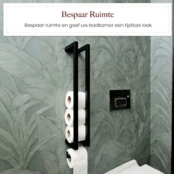 Homestic© - WC Rolhouder Zwart - Balto Industrieel Toiletrolhouder Zonder Boren - Robuuste Toiletrolhouder Met Opslag Voor WC Papier - 70x12x10 CM - Roestvrij Staal - Wit 11 Homestic© - WC Rolhouder Zwart - Balto Industrieel Toiletrolhouder Zonder Boren - Robuuste Toiletrolhouder Met Opslag Voor WC Papier - 70x12x10 CM - Roestvrij Staal - Wit -Merkloos Shop 1200x1200 1070