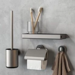 Tiger Cooper - Toiletborstel Met Houder - RVS Geborsteld / Zwart -Merkloos Shop 1200x1200 1127