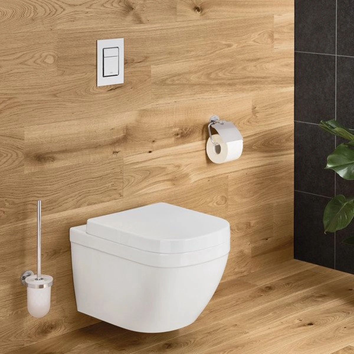 GROHE Essentials Toiletborstelset (wandmodel) - Chroom 4 GROHE Essentials Toiletborstelset (wandmodel) - Chroom - Afbeelding 2