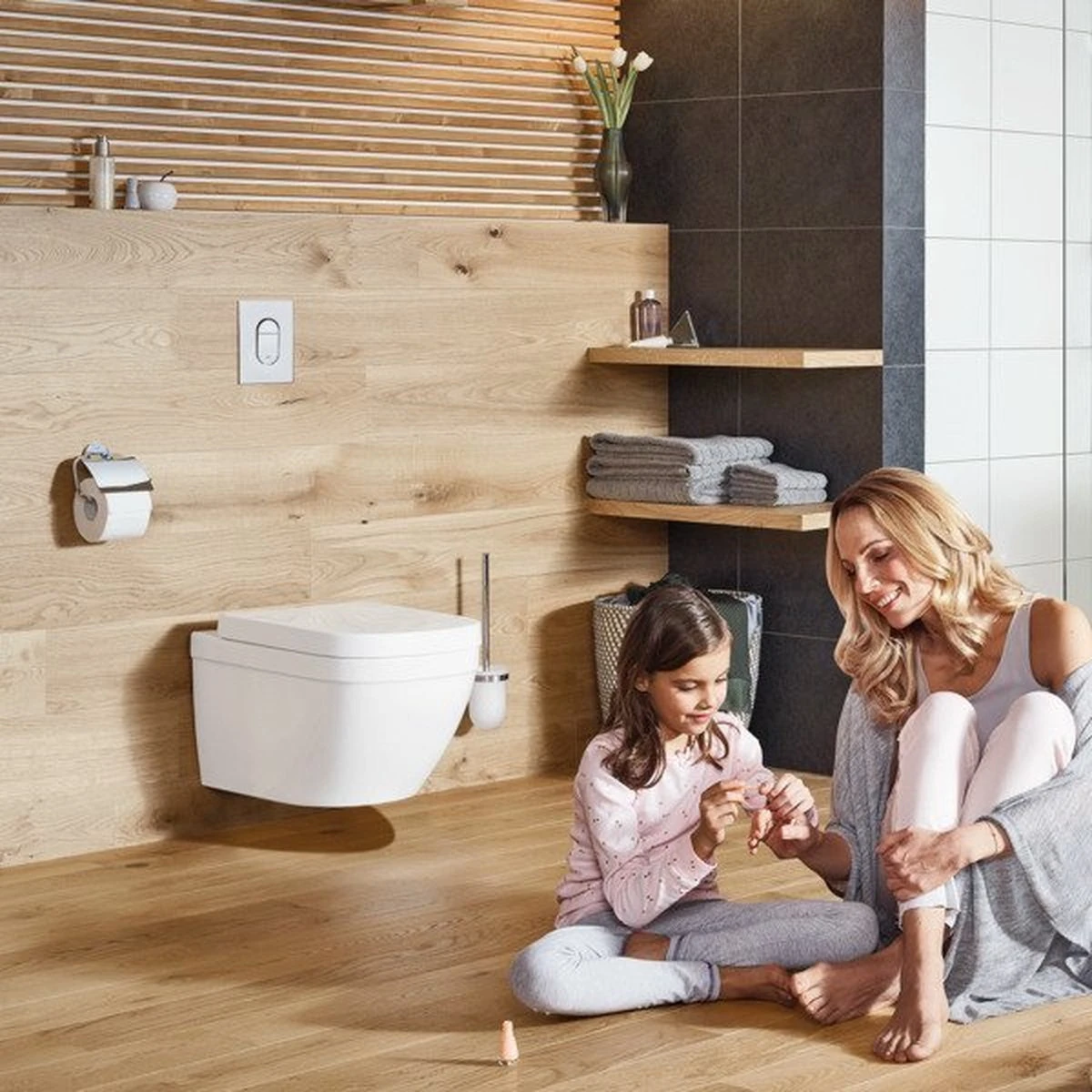GROHE Essentials Toiletborstelset (wandmodel) - Chroom 9 GROHE Essentials Toiletborstelset (wandmodel) - Chroom - Afbeelding 7