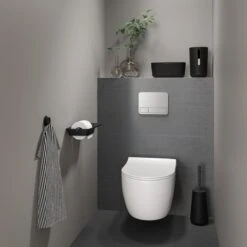 Tiger Tess - Toiletborstelhouder Met Swoop® Borstel Flexibel - Zwart / Antraciet -Merkloos Shop 1200x1200 1162