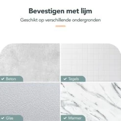 Doucherek - Doucherek Zonder Boren - Doucherekjes - Doucherek Hangend - Doucherekje - Doucherekje Zonder Boren - Doucherek Zwart - Hoek - 2 Stuks - Met Haakjes - Inclusief Montage Materiaal - Hoogwaardig Afgewerkt - EJC Products -Merkloos Shop 1200x1200 1198