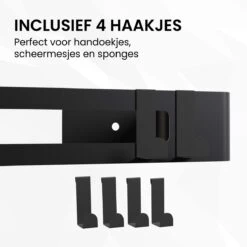 BrandtBergkamp RVS Doucherek 2 Laags – Zonder Boren – Doucherekje Hangend – Badkamerrek Zwart 18 BrandtBergkamp RVS Doucherek 2 Laags – Zonder Boren – Doucherekje Hangend – Badkamerrek Zwart -Merkloos Shop 1200x1200 1258