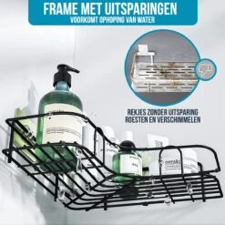 Avalo Doucherek Hoekvorm - 2 Stuks - Bevestigen Zonder Boren Of Schroeven - Bevestigen Middels Plakstrip 14 Avalo Doucherek Hoekvorm - 2 Stuks - Bevestigen Zonder Boren Of Schroeven - Bevestigen Middels Plakstrip -Merkloos Shop 1200x1200 1300