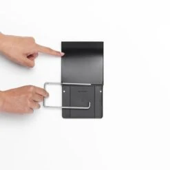 Brabantia ReNew WC Rolhouder - Met Klep - Matt Black -Merkloos Shop 1200x1200 136
