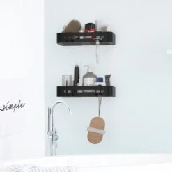 Doucherekje Van Sanicraft® - Doucherekje Zonder Boren - Geschikt Voor Elk Type Muur - Hangend - Roestvrij - 2 Stuks - Zwart 13 Doucherekje Van Sanicraft® - Doucherekje Zonder Boren - Geschikt Voor Elk Type Muur - Hangend - Roestvrij - 2 Stuks - Zwart -Merkloos Shop 1200x1200 1362