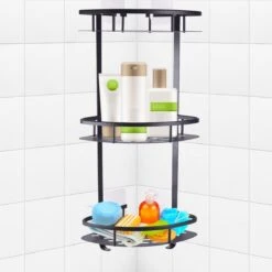 BrandtBergkamp Doucherek Zonder Boren – Badkamerrek – 3 Laags – Zwart 13 BrandtBergkamp Doucherek Zonder Boren – Badkamerrek – 3 Laags – Zwart -Merkloos Shop 1200x1200 1399