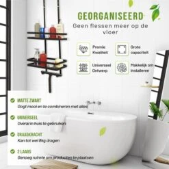 Doucherek Zonder Boren – Doucherek Zwart – Doucherek Hangend – Badkamer Organizer – Douche Organizer - Doucherekje - Doucherekje Zonder Boren 20 Doucherek Zonder Boren – Doucherek Zwart – Doucherek Hangend – Badkamer Organizer – Douche Organizer - Doucherekje - Doucherekje Zonder Boren -Merkloos Shop 1200x1200 1429