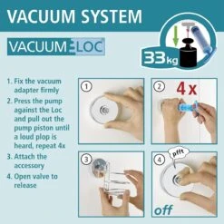 WENKO Vacuum-Loc Toiletrolhouder Milazzo Chroom - WC Rolhouder - Bevestigen Zonder Boren -Merkloos Shop 1200x1200 148