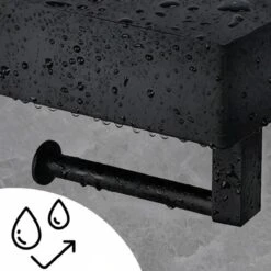 Toiletrolhouder - Plankje & Bakje - Planchet Opbergruimte - WC Rolhouder - Zelfklevend Of Borend - RVS - Waterbestendig - Rheme -Merkloos Shop 1200x1200 15