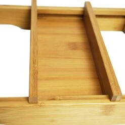 IVOL Badplank Bamboe - Badplank Hout Met Badrek Houders - Uitschuifbaar - 75 Tot 110 Cm -Merkloos Shop 1200x1200 1500