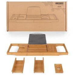 LifeGoods Badplank - Uitschuifbaar - Voor In Bad - 74.5 Tot 108.5 Cm - Met Houder - Hout 18 LifeGoods Badplank - Uitschuifbaar - Voor In Bad - 74.5 Tot 108.5 Cm - Met Houder - Hout -Merkloos Shop 1200x1200 1511