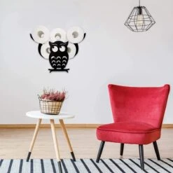 Sens Design Toiletrolhouder – Wc Rolhouder – Hangend - Uil -Merkloos Shop 1200x1200 260