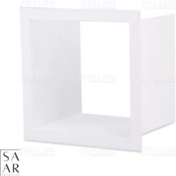 SAAR -Inbouw Toilet Reserve Rolhouder RVS - Met - MAT WIT - Inzetstuk , (uitneembaar) -72 X 20 X 13 Cm - Inbouwdiepte 12 Cm -Merkloos Shop 1200x1200 262