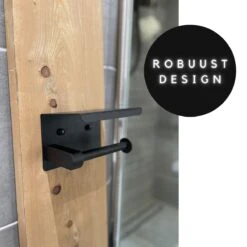 WC Rolhouder - Zelfklevend Toiletrolhouder Met Plankje - WC Papier Houder Zonder Boren - WC Rolhouder Met Plankje - Toiletrolhouder - Toiletrolhouder Zwart - Fienosa -Merkloos Shop 1200x1200 271