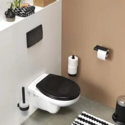 Tiger Bold - Toiletrolhouder Met Klep - Zwart -Merkloos Shop 1200x1200 346
