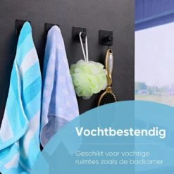 Trendfield Handdoekhaakjes Zelfklevend Zwart - 2 Vierkante Zwarte Handdoek Haakjes - Handdoekhaak - Zwart 13 Trendfield Handdoekhaakjes Zelfklevend Zwart - 2 Vierkante Zwarte Handdoek Haakjes - Handdoekhaak - Zwart -Merkloos Shop 1200x1200 382