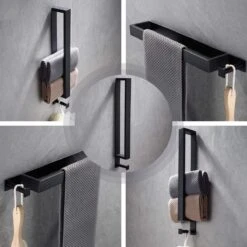 Home4u® - Handdoekrek Badkamer - Handdoekstang - Handdoekenrek Badkamer - 40CM - Met Hanger -Merkloos Shop 1200x1200 393