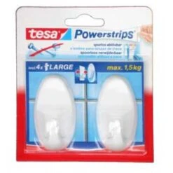 Tesa Powerstrips Haken Large - Wit - 2 Stuks -Merkloos Shop 1200x1200 431