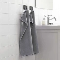 Vannons - Handdoekhaakjes - Zelfklevende Haakjes - Set Van 6 Haakjes - RVS - Zwart -Merkloos Shop 1200x1200 435