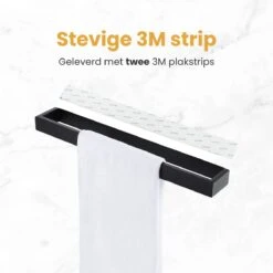 Home4u® - Handdoekrek Badkamer - Handdoekstang - Handdoekenrek Badkamer - 40CM - Zelfklevend -Merkloos Shop 1200x1200 446