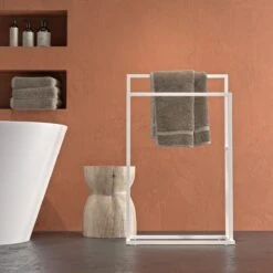 Sealskin Carré - Handdoekrek Vrijstaand - Wit -Merkloos Shop 1200x1200 485