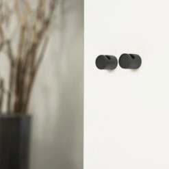 Tiger Bold - Handdoekhaken Klein - ø 1,9 Cm - 2 Stuks - Zwart -Merkloos Shop 1200x1200 505