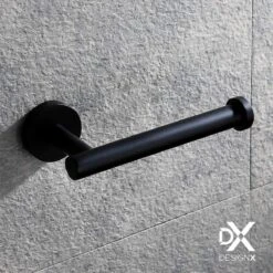 DesignX Toiletrolhouder Zwart - WC Rolhouder - Matte - Papier - Houder - Incl. Schroeven 24 DesignX Toiletrolhouder Zwart - WC Rolhouder - Matte - Papier - Houder - Incl. Schroeven -Merkloos Shop 1200x1200 55