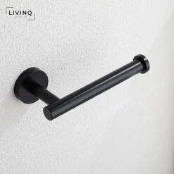 Wc Rol Houder Zwart - Toiletrolhouder - Industrieel - Hangende Wc Rolhouder - RVS - Mat Zwart 9 Wc Rol Houder Zwart - Toiletrolhouder - Industrieel - Hangende Wc Rolhouder - RVS - Mat Zwart -Merkloos Shop 1200x1200 60