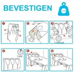 LifeGoods Handdoekhaakjes - Zelfklevend - Voor 3 Handdoeken - Handdoekklem - RVS - 1 Stuks 14 LifeGoods Handdoekhaakjes - Zelfklevend - Voor 3 Handdoeken - Handdoekklem - RVS - 1 Stuks -Merkloos Shop 1200x1200 607