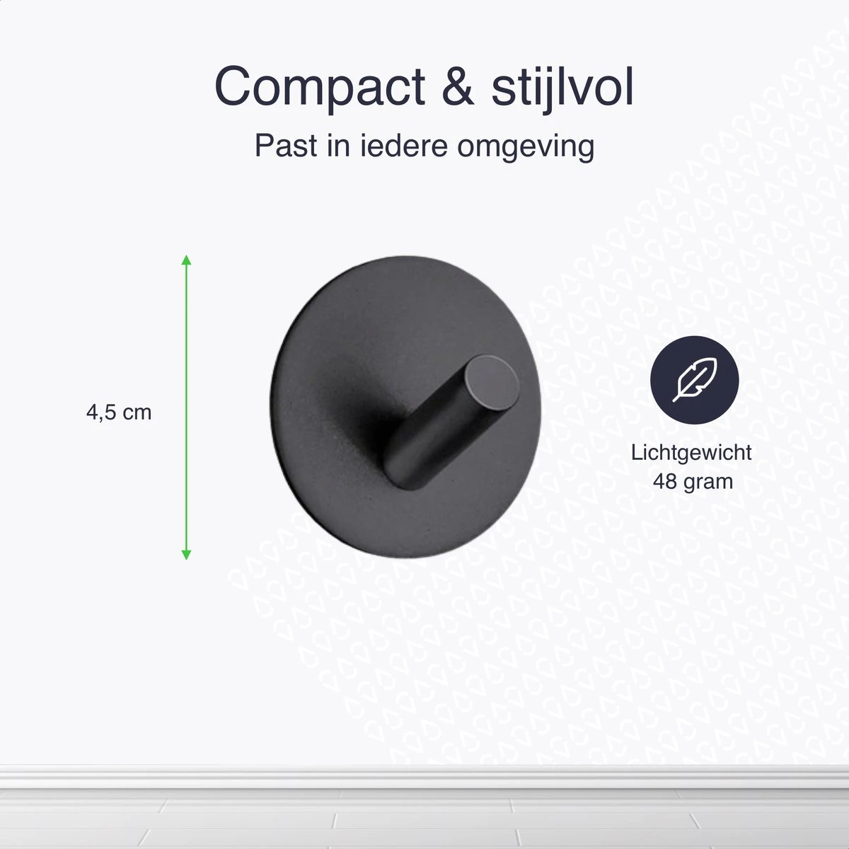 EAVY Handdoekhaakjes Zelfklevend - Set Van 4 Handdoek Haakjes - Wandhaak - Handdoekhouder 5 EAVY Handdoekhaakjes Zelfklevend - Set Van 4 Handdoek Haakjes - Wandhaak - Handdoekhouder - Afbeelding 3