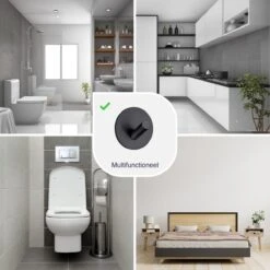 EAVY Handdoekhaakjes Zelfklevend - Set Van 4 Handdoek Haakjes - Wandhaak - Handdoekhouder 18 EAVY Handdoekhaakjes Zelfklevend - Set Van 4 Handdoek Haakjes - Wandhaak - Handdoekhouder -Merkloos Shop 1200x1200 616