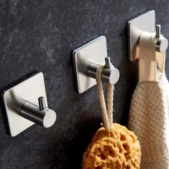 Handdoekhaak Set Zonder Boren RVS Vierkant Zelfklevend - Badjas - Theedoek Hanger - Keuken - Badkamer - Handdoek Haakjes 21 Handdoekhaak Set Zonder Boren RVS Vierkant Zelfklevend - Badjas - Theedoek Hanger - Keuken - Badkamer - Handdoek Haakjes -Merkloos Shop 1200x1200 643