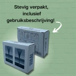 Waal© 2 Stuks RVS Handdoekhouders Zilver - Zelfklevend - Handdoek Klem - Handdoek Haak -Merkloos Shop 1200x1200 667