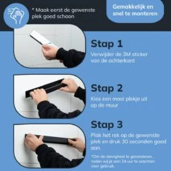 Sanics Handdoekrek Zwart 40 CM – Badkamer Of Keuken – Handdoekstang Zelfklevend – Handdoekhouder 22 Sanics Handdoekrek Zwart 40 CM – Badkamer Of Keuken – Handdoekstang Zelfklevend – Handdoekhouder -Merkloos Shop 1200x1200 682