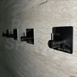 4x Zelfklevende Handdoekhaakjes Haakjes Ophanghaakjes Haken Zwart -Merkloos Shop 1200x1200 699