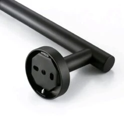 Design Handdoekhouder - Handdoekrek Voor Toilet En Badkamer - RVS Mat Zwart - 30 Cm -Merkloos Shop 1200x1200 700