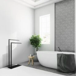 LOMAZOO Handdoekrek Badkamer Zwart - Handdoekenrek Badkamer - Handdoekhouder Staand Roma -Merkloos Shop 1200x1200 704