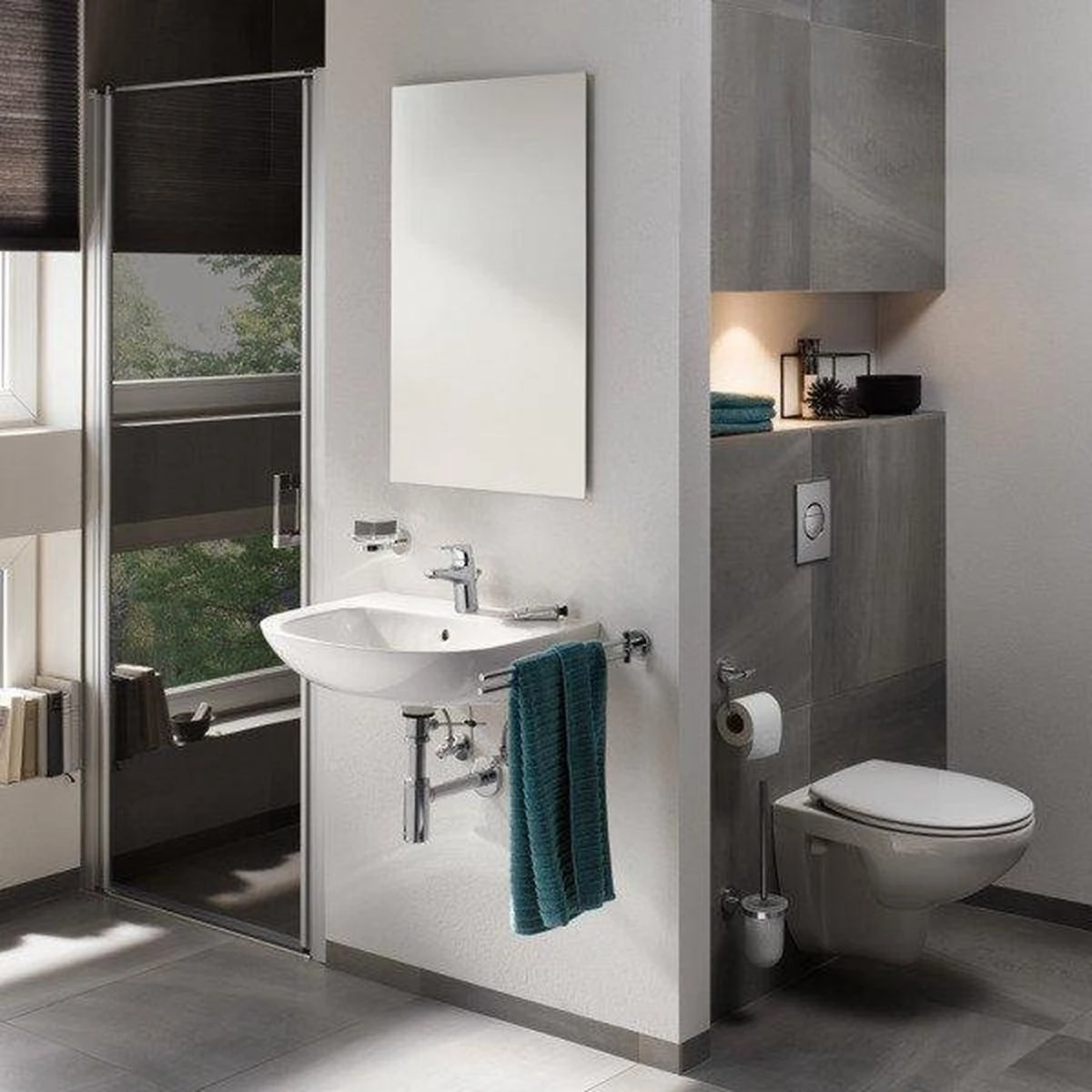 GROHE Essentials Handdoekhouder - Metaal - Chroom - 40371001 7 GROHE Essentials Handdoekhouder - Metaal - Chroom - 40371001 - Afbeelding 5