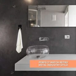 BOTC Handdoekhouder RVS - Handdoekhaakjes 4 Stuks - Handdoek Klem - Handdoek Haak - Zwart 13 BOTC Handdoekhouder RVS - Handdoekhaakjes 4 Stuks - Handdoek Klem - Handdoek Haak - Zwart -Merkloos Shop 1200x1200 801