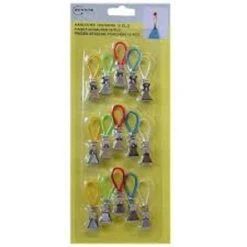 Handdoekhaakjes - Ophanghaakjes - Handdoekklemmetjes - Houders - Klemmetjes - Theedoek - Ophang - 15 STUKS -Merkloos Shop 1200x1200 819