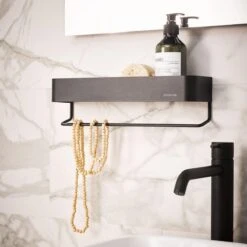 Sealskin Brix - Wandrek Met Handdoekrek 35 Cm - Zwart -Merkloos Shop 1200x1200 867